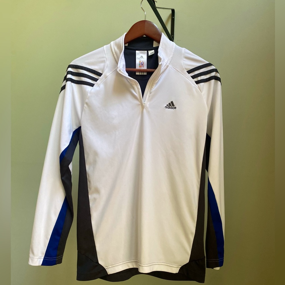 ADIDAS Climacool Quarter Zip Pullover Athletic Jacket